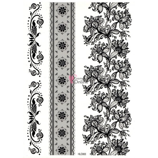 Tatuaje temporare pentru corp HENNA HLC003